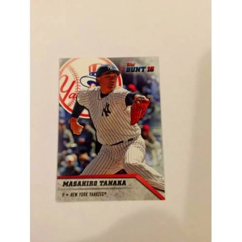 2016 Topps Bunt (PHYSICAL CARD) #104 Masahiro Tanaka > New York Yankees (MISC1)